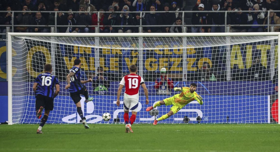 Arsenal player ratings vs Inter: Trio score 4/10 as Saka problem highlighted in loss | Football | Sport