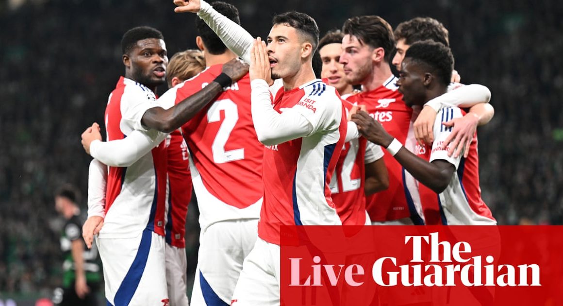 Sporting v Arsenal, Bayern Munich v PSG, and more: Champions League – live | Champions League