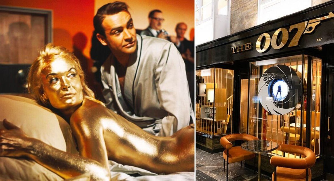 James Bond Goldfinger movie props on display for free at 007 bar for limited time only | Films | Entertainment