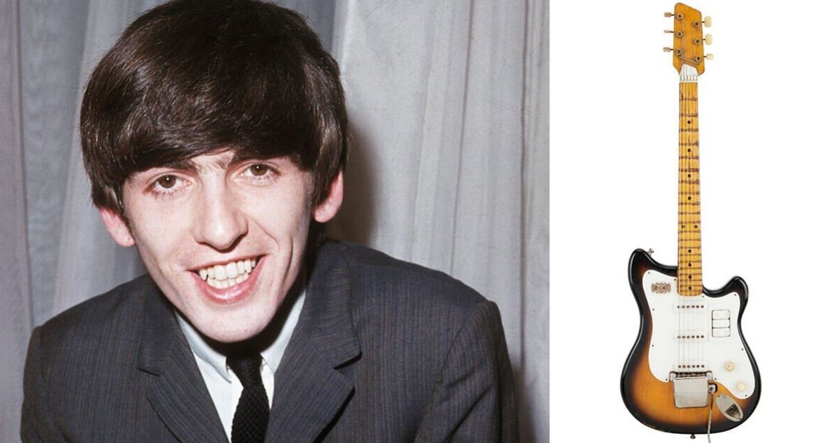 George Harrison guitar breaks Beatles record selling for millions at auction | Music | Entertainment