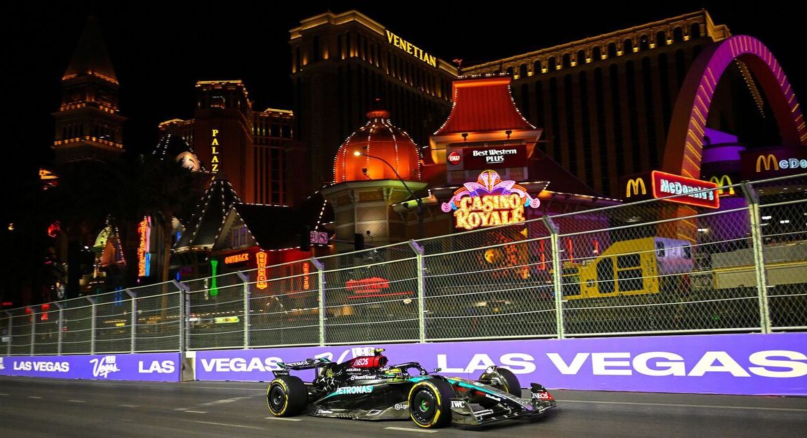 Lewis Hamilton bounces back with exciting practice double at Las Vegas GP | F1 | Sport