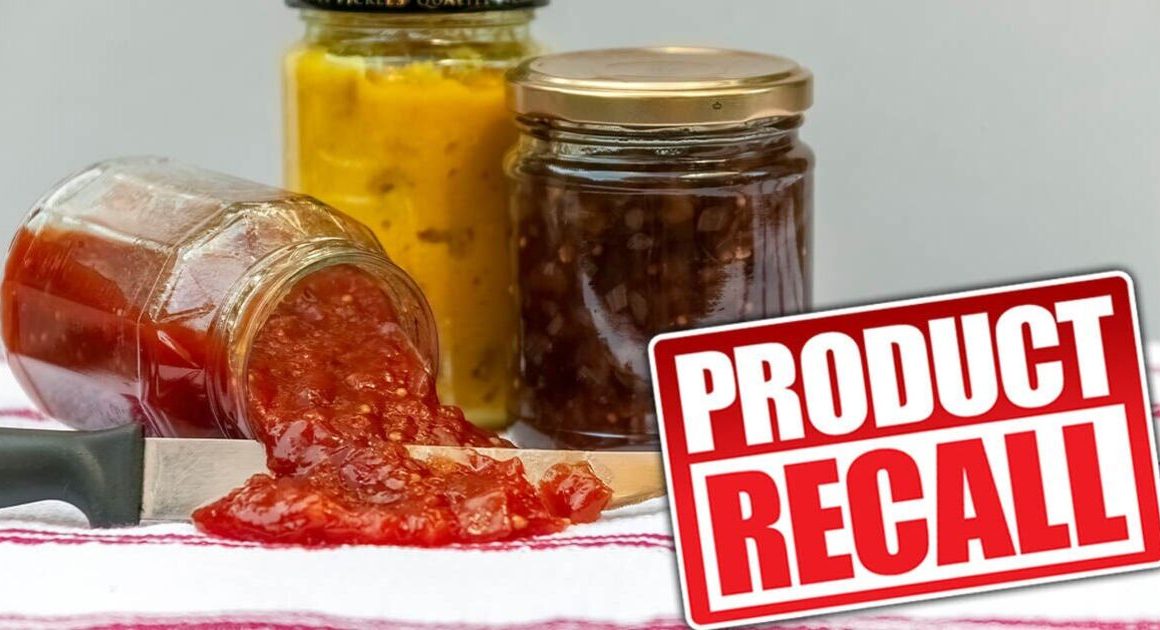 Shoppers issued warning as 2 condiments recalled due to possible ‘contamination’