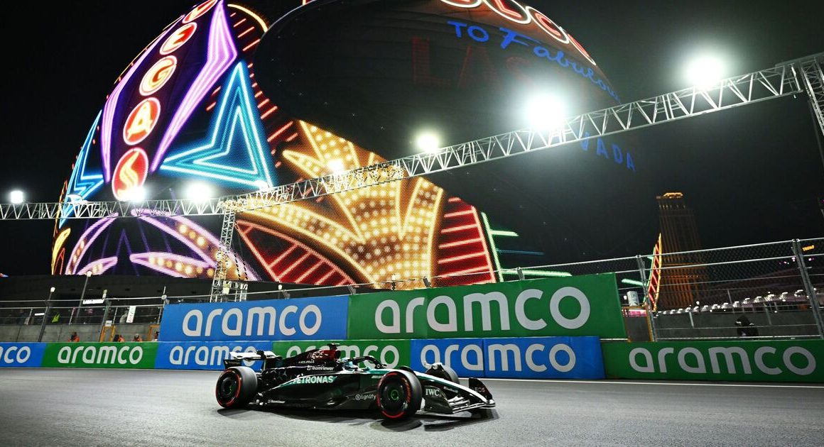 Las Vegas GP qualifying results: Lewis Hamilton makes brutal error as Russell on pole | F1 | Sport