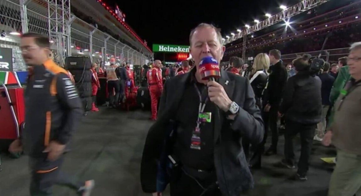 Martin Brundle baffled by ‘really odd’ Las Vegas GP grid walk as ‘no celebs’ show up | F1 | Sport