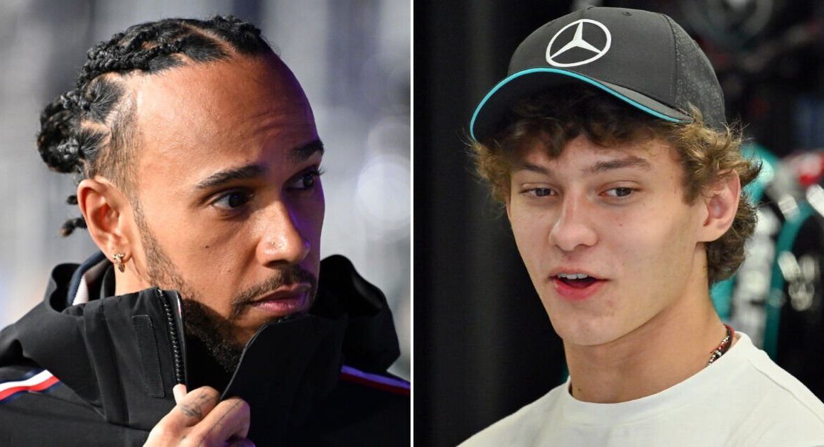 F1 LIVE: Lewis Hamilton sends Kimi Antonelli message as Mercedes admit they got it wrong | F1 | Sport