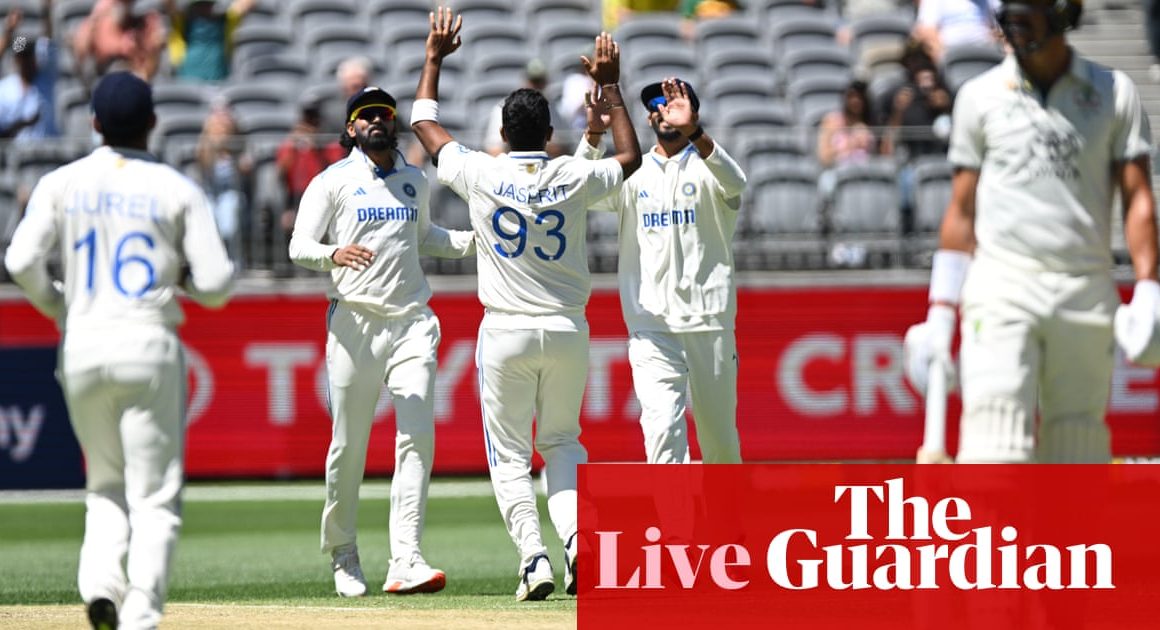 Australia v India: first men’s Test, day two – live | Australia cricket team