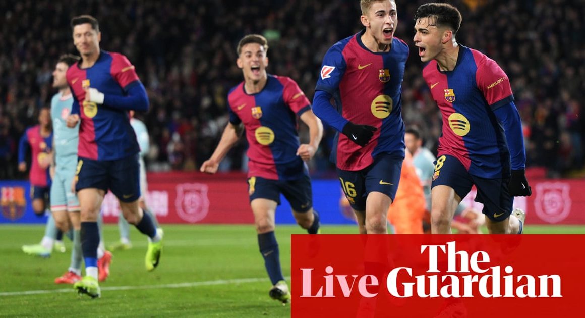 Barcelona v Atlético Madrid: La Liga – live | La Liga