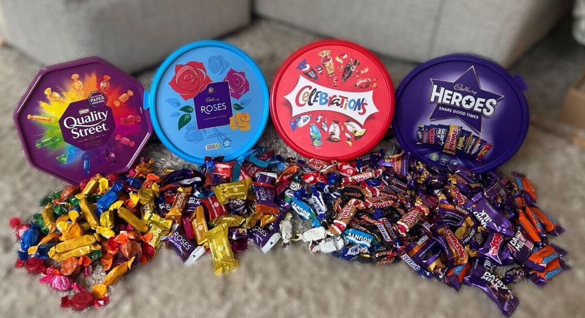 I counted every chocolate in Quality Street, Roses, Heroes & Celebrations – 2024 results