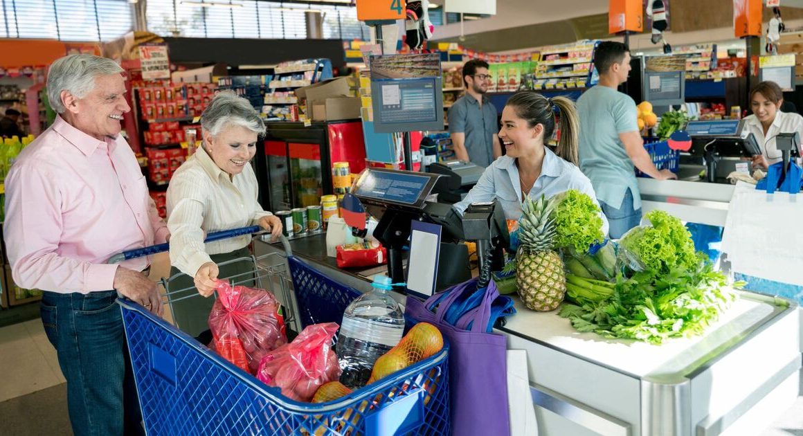 Supermarket opens 4 new stores today and hands out free food