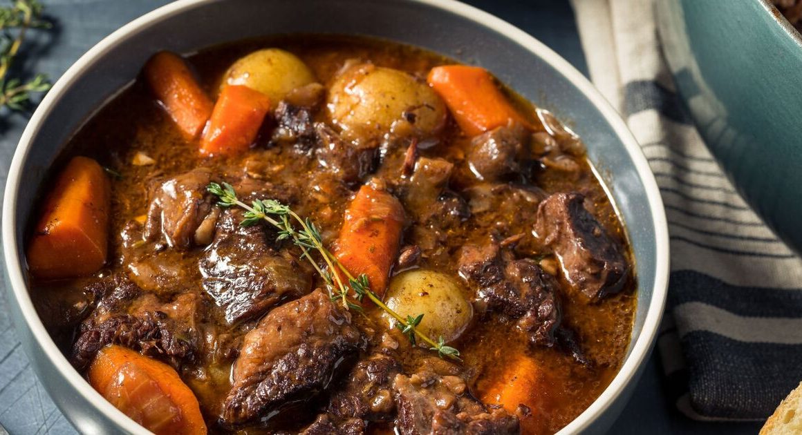 Delicious Christmas spiced Welsh Lamb casserole recipe is easy to do