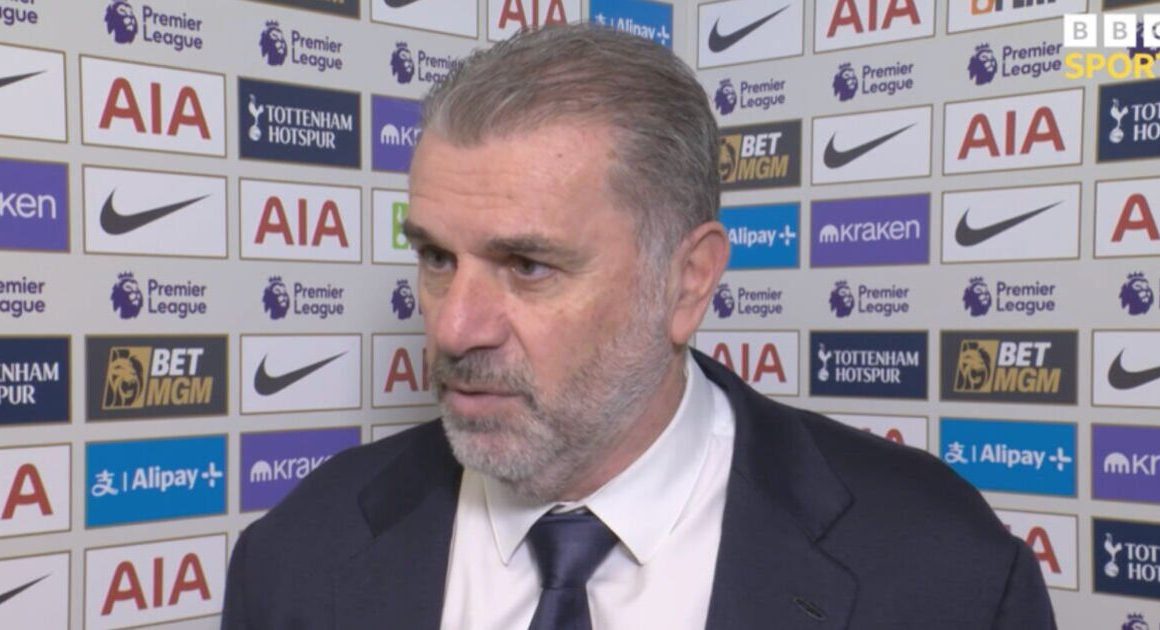 Ange Postecoglou makes threat to stop answering BBC questions after Tottenham boss | Football | Sport