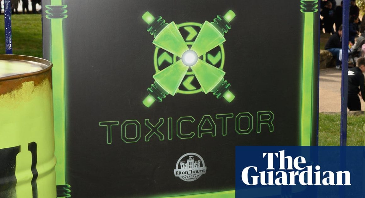 Alton Towers’ new toxic waste-themed ride briefly closes due to sewage leak | UK news