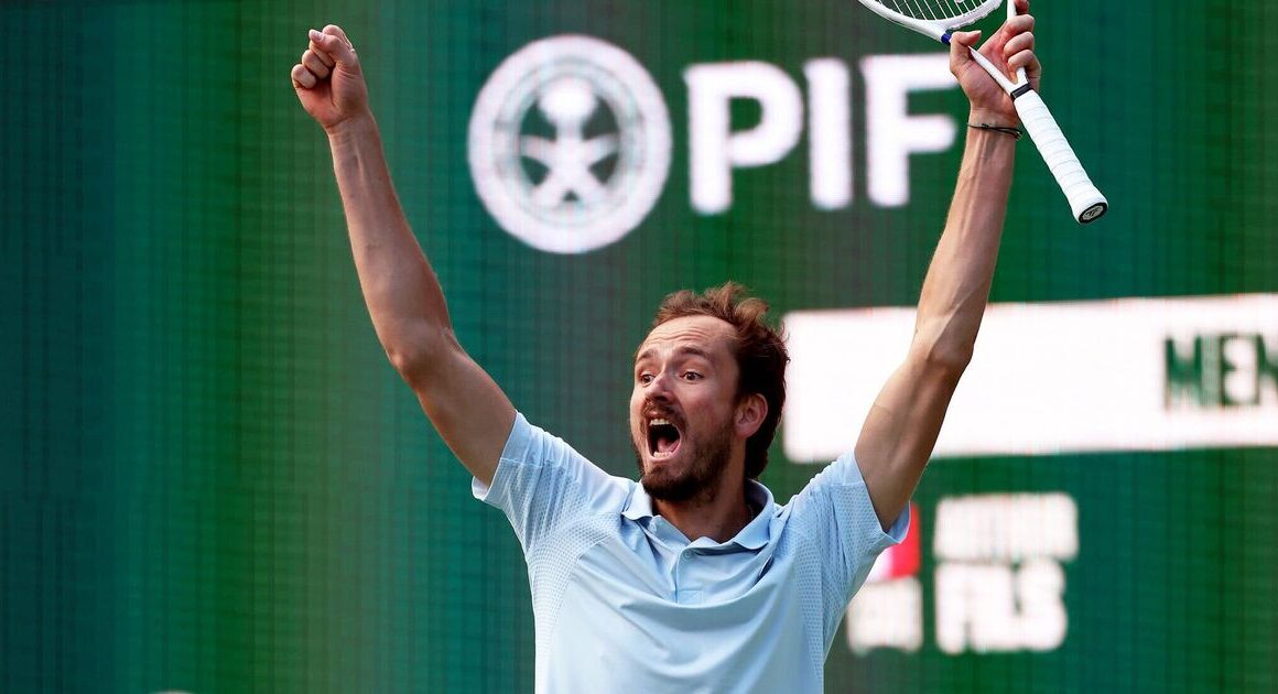 Daniil Medvedev explains bewildering Indian Wells celebration after jumping for joy | Tennis | Sport