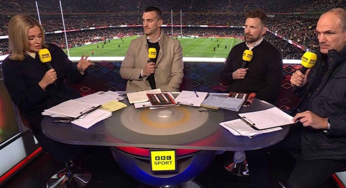 Gabby Logan issues apology live on BBC during Wales vs England | Rugby | Sport