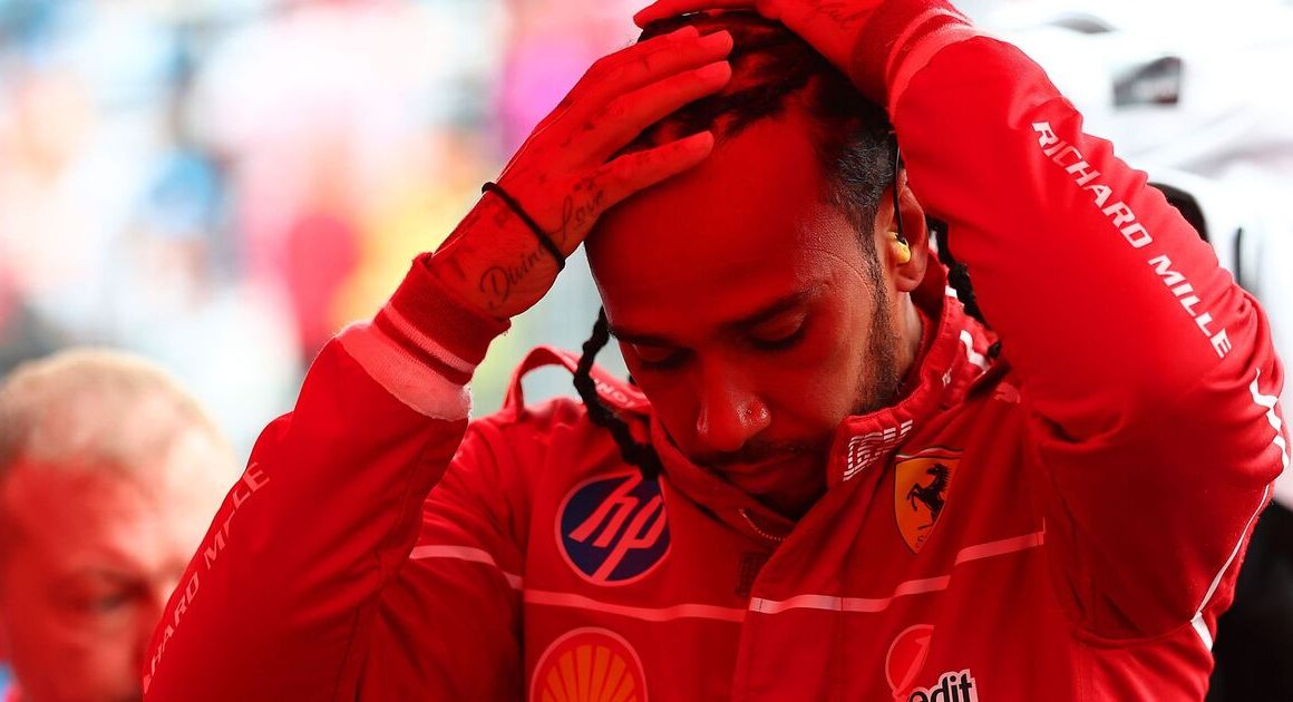 Lewis Hamilton frustration clear as Ferrari told blame lies with team | F1 | Sport