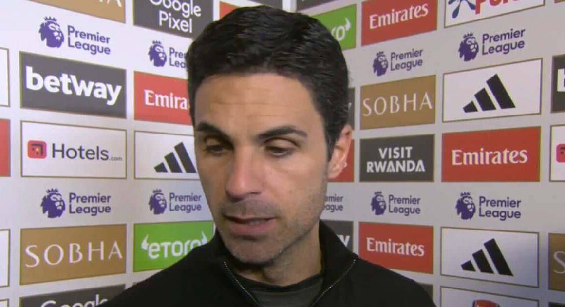 Mikel Arteta quits interview early again catching Sky Sports off guard after Chelsea win | Football | Sport