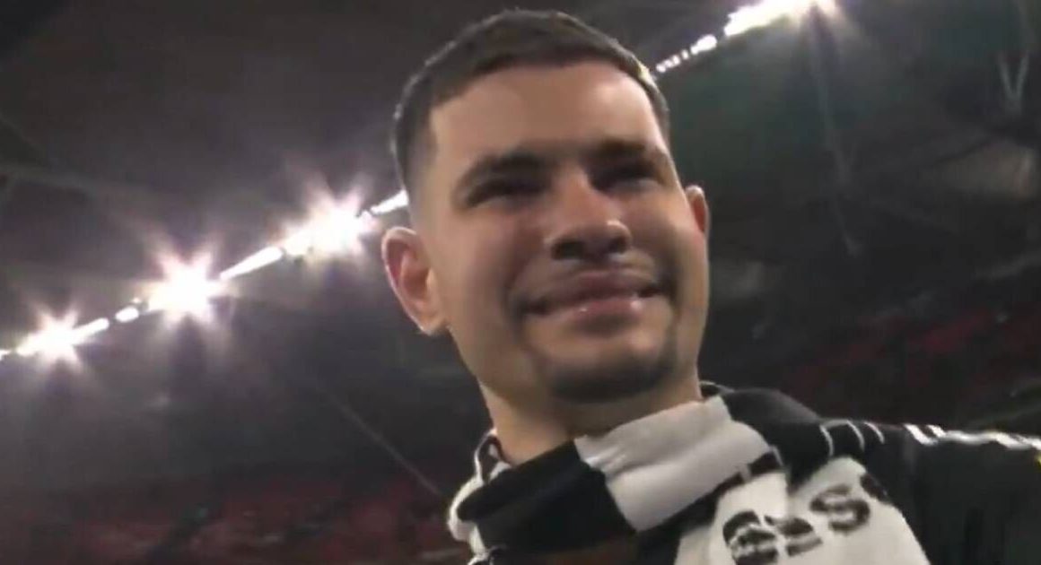 Bruno Guimaraes breaks down in tears and gives touching interview after Newcastle win cup | Football | Sport