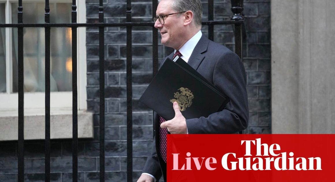 PMQs live: Keir Starmer to face Kemi Badenoch in the Commons | Politics